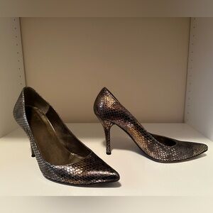 Stuart Weitzman Metallic Heels